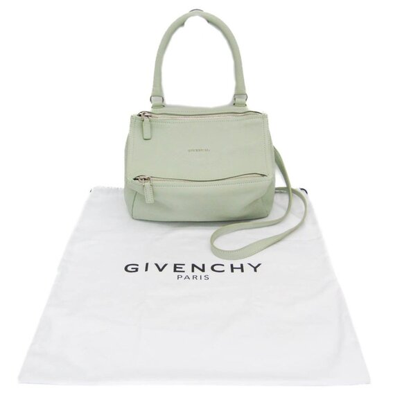 GIVENCHY Green Leather Shoulder Bag - Picture 2 of 16